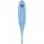 SATISFYER TWIRLING PRO ESTIMULADOR Y VIBRADOR AZUL