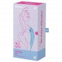 SATISFYER TWIRLING PRO ESTIMULADOR Y VIBRADOR AZUL