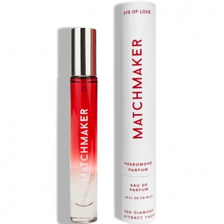 EYE OF LOVE MATCHMAKER RED DIAMOND PERFUME PARA eL Y ELLA 10 ML