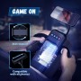 GAME CUP MASTURBADOR MASCULINO CON VIBRACIoN Y FUNCIoN CALOR CON SOPORTE PARA MoVILES NEGRO