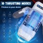 GAME CUP MASTURBADOR MASCULINO CON VIBRACIoN Y FUNCIoN CALOR CON SOPORTE PARA MoVILES NEGRO
