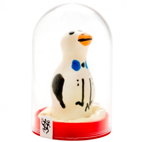 CONDOMERIE PRESERVATIVO DECORATIVO PINTADO A MANO PINGUINO