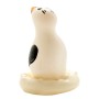 CONDOMERIE PRESERVATIVO DECORATIVO PINTADO A MANO PINGUINO