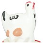 CONDOMERIE PRESERVATIVO DECORATIVO PINTADO A MANO POLLO BLANCO