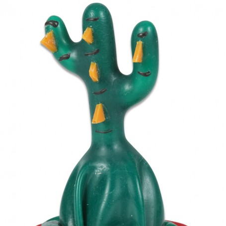 CONDOMERIE PRESERVATIVO DECORATIVO PINTADO A MANO CACTUS