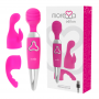 MORESSA ODILON WAND POTENTE MOTOR MAS DOS CABEZALES PREMIUM SILICONE RECARGABLE