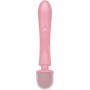 SATISFYER TRIPLE LOVER MASAJEADOR VIBRADOR RABBIT ROSA