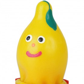 CONDOMERIE PRESERVATIVO DECORATIVO PINTADO A MANO LIMoN