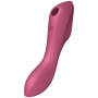 SATISFYER CURVY TRINITY 3 ESTIMULADOR Y VIBRADOR ROJO