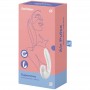 SATISFYER SUPERNOVA ESTIMULADOR Y VIBRADOR BLANCO