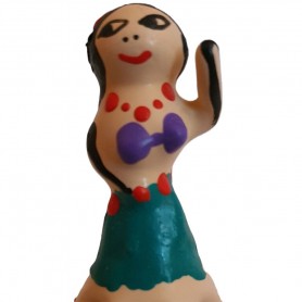 CONDOMERIE PRESERVATIVO DECORATIVO PINTADO A MANO CHICA HULA