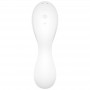 SATISFYER CURVY TRINITY 5 ESTIMULADOR Y VIBRADOR APP BLANCO