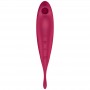 SATISFYER TWIRLING PRO ESTIMULADOR Y VIBRADOR APP ROJO