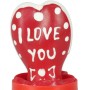 CONDOMERIE PRESERVATIVO DECORATIVO PINTADO A MANO CORAZoN TE AMO MODELO 2
