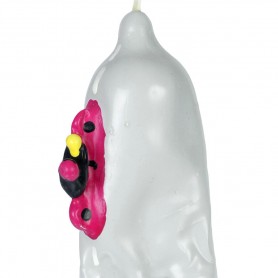 CONDOMERIE PRESERVATIVO DECORATIVO PINTADO A MANO MOTO XL