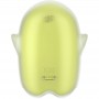 SATISFYER GLOWING GHOST AIR PULSE VIBRADOR AMARILLO