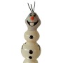 CONDOMERIE PRESERVATIVO DECORATIVO PINTADO A MANO LINDO MUNECO DE NIEVE XL
