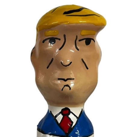 CONDOMERIE PRESERVATIVO DECORATIVO PINTADO A MANO TRUMP GRUNoN XL