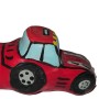 CONDOMERIE PRESERVATIVO DECORATIVO PINTADO A MANO TRACTOR ROJO XL