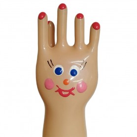 CONDOMERIE PRESERVATIVO DECORATIVO PINTADO A MANO GRAN MANO FELIZ XL
