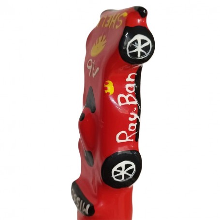 CONDOMERIE PRESERVATIVO DECORATIVO PINTADO A MANO F1 FERRARI XL