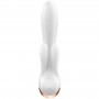 SATISFYER DOUBLE FLEX VIBRADOR APP BLANCO