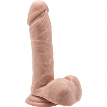 GET REAL DILDO 18 CM CON TESTiCULOS NATURAL