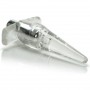 CALEXOTICS PLUG MINI VIBRO TEASE VIBRADOR TRANSPARENTE