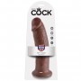 KING COCK 10 PENE MARRoN 254 CM