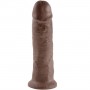 KING COCK 10 PENE MARRoN 254 CM