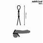 ADDICTED TOYS CUERDA SILICONA PARA EL PENE DE LAZO DOBLE