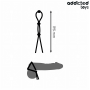 ADDICTED TOYS CUERDA SILICONA PARA EL PENE DE LAZO TRIPLE