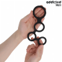 ADDICTED TOYS ANILLO PARA EL PENE CON DIVISORES PARA TESTiCULOS