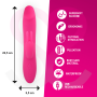MORESSA MOLLY IMPULSOR UPDOWN Y POTENTE VIBRACIoN PREMIUM SILICONE RECARGABLE