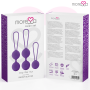 MORESSA OSIAN SET Osian One 51 Gr Osian Two 101 Gr Osian Three 85 gr PREMIUM SILICONA LILA