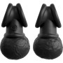 KING COCK TESTICULOS BALANCEANTES CON PESO SILICONA
