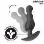 ADDICTED TOYS SET DE 3 PLUG ANAL SILICONA MODELO 1