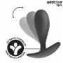 ADDICTED TOYS SET DE 3 PLUG ANAL SILICONA MODELO 2