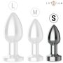 INTENSE PLUG ANAL 10 VIBRACIONES METAL CON CONTROL REMOTO S
