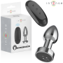 INTENSE PLUG ANAL 10 VIBRACIONES METAL CON CONTROL REMOTO S