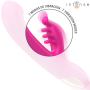 INTENSE CHRISTINA VIBRADOR MULTIFUNCIoN RABBIT 225 CM ROSA