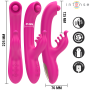INTENSE CHRISTINA VIBRADOR MULTIFUNCIoN RABBIT 225 CM ROSA