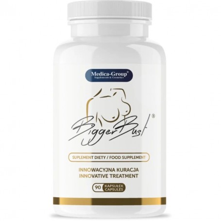 MEDICA GROUP BIGGER BUST REAFIRMACIoN DEL PECHO 90 CaPSULAS