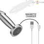 INTENSE PLUG ANAL 10 VIBRACIONES METAL EN FORMA DE DILDO CON CONTROL REMOTO S