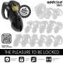 ADDICTED TOYS LOCKED UNBROKEN DEN JAULA PARA PENE 98 CM