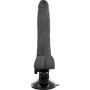 BASECOCK VIBRADOR REALiSTICO CONTROL REMOTO NEGRO 19 CM O 4 CM