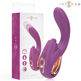INTENSE LALI VIBRADOR PUNTO G MULTIFUNCIoN ESTIMULACIoN EMPUJE VIBRACIoN MORADO