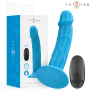 INTENSE PHOEBE VIBRADOR REALiSTICO 10 VIBRACIONES AZUL CONTROL REMOTO
