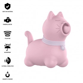INTENSE ESTIMULADOR PUPP LENGUA PULSACIoN PARA CLiTORIS ROSA