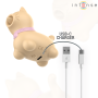 INTENSE ESTIMULADOR PUPPY LENGUA ROTADORA 360º PARA CLiTORIS AMARILLO